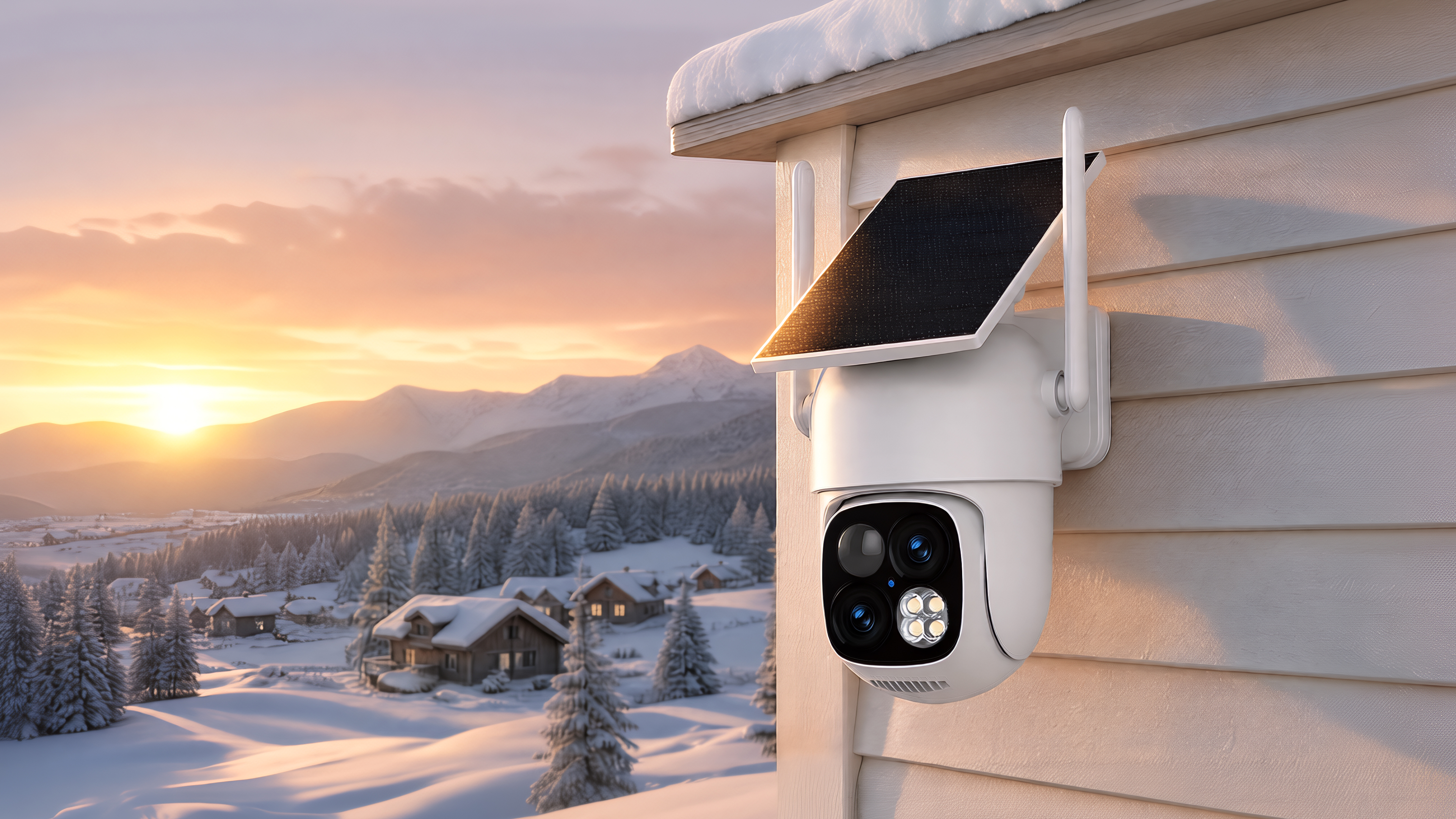 Yoosee AOV Solar Dual-Lens PT AI Cam